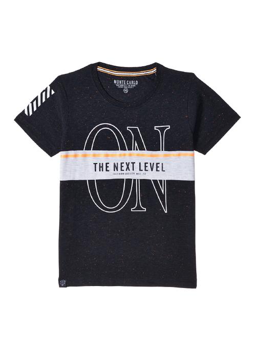 round neck printed t-shirt - 17952416 - Standard Image - 1