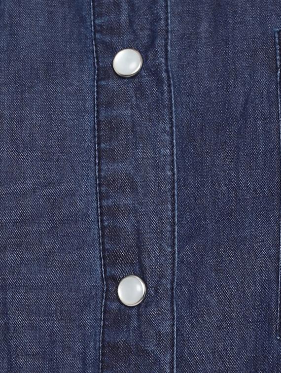 long sleeved denim shirt - 17954725 - Zoom Image - 6