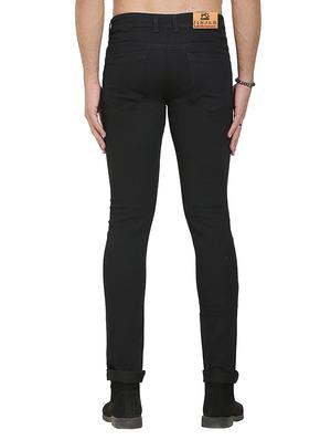 black plain denim jeans - 17955687 - Standard Image - 3