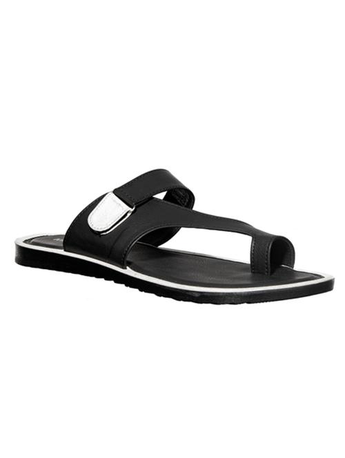 black slip on slipper - 17956194 - Standard Image - 1