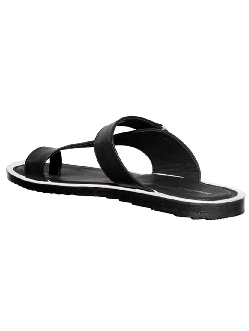 black slip on slipper - 17956194 - Zoom Image - 3