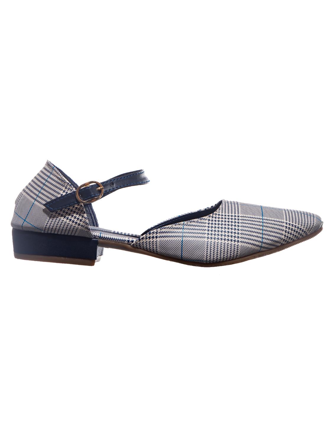 navy back strap sandal - 17958339 - Zoom Image - 2