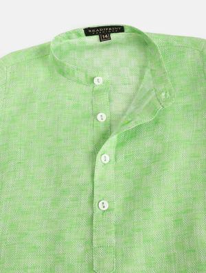 green self design kurta set - 17960633 - Standard Image - 3