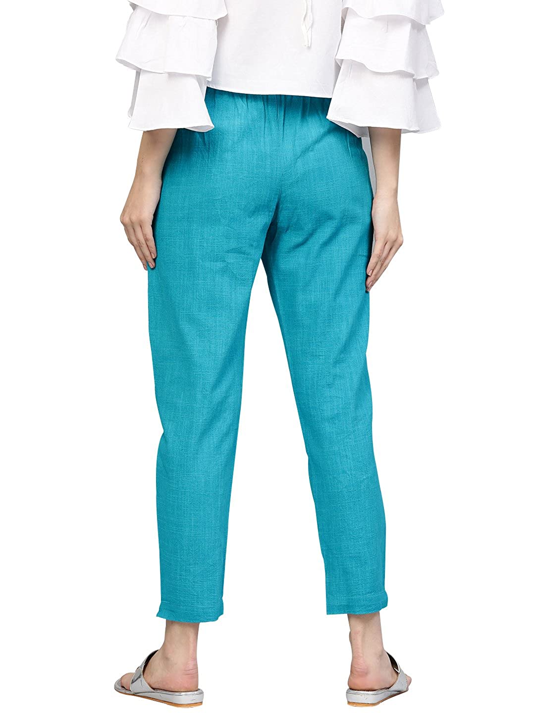mid rise pleated trouser women - 17960732 - Zoom Image - 4