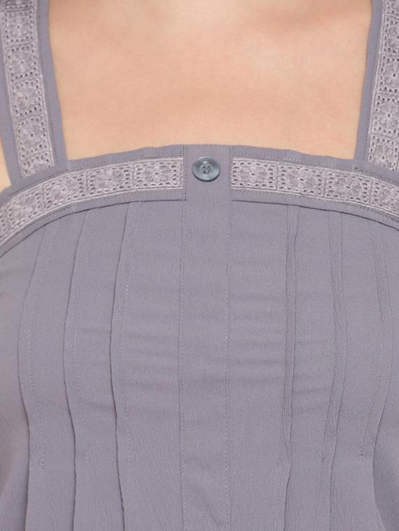 square neck solid top - 17961039 - Zoom Image - 5