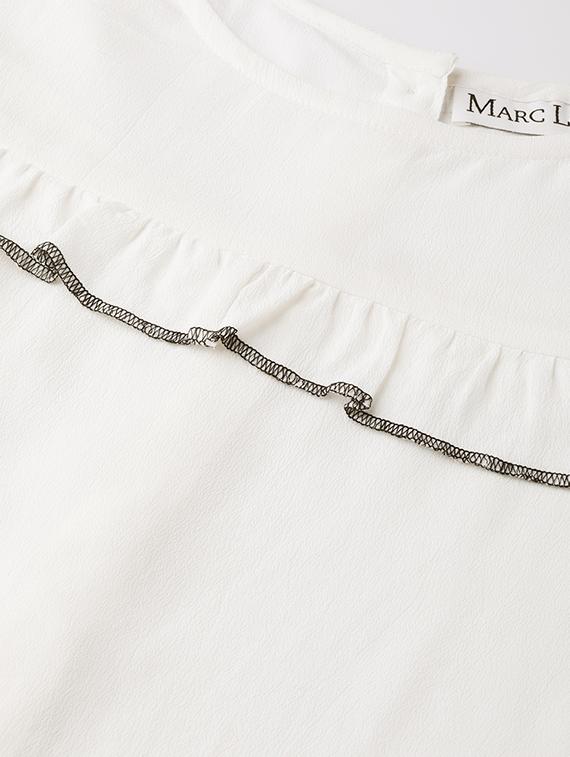 frill detail solid top - 17961052 - Zoom Image - 5