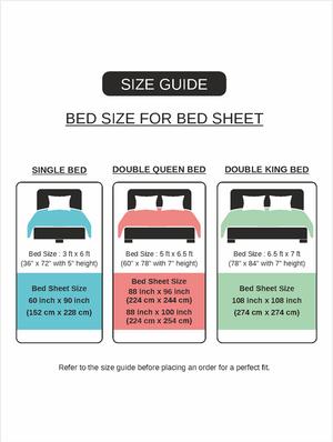 grey cotton bedsheet - 17961237 - Standard Image - 6