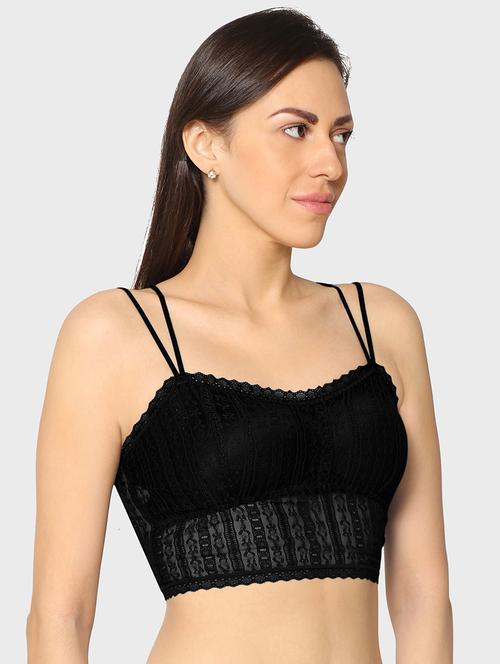 black styled back bralette - 17963015 - Standard Image - 1