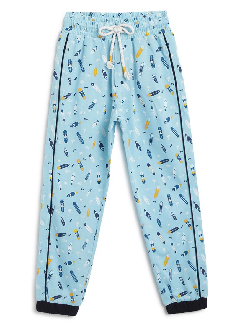 round neck printed pyjama set nightwear - 17963744 - Zoom Image - 3