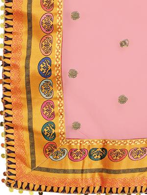 multi colored silk flared lehenga - 17963869 - Standard Image - 5