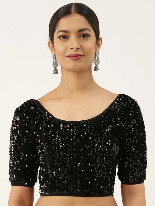 black sequined blouse - 17964955 - Very Small Image - 1