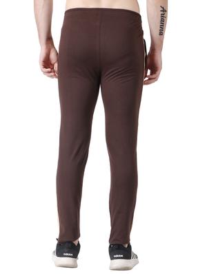 brown side stripe full length track pant - 17967457 - Standard Image - 4
