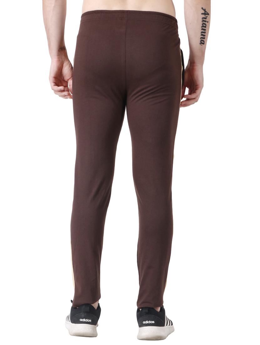brown side stripe full length track pant - 17967457 - Zoom Image - 4
