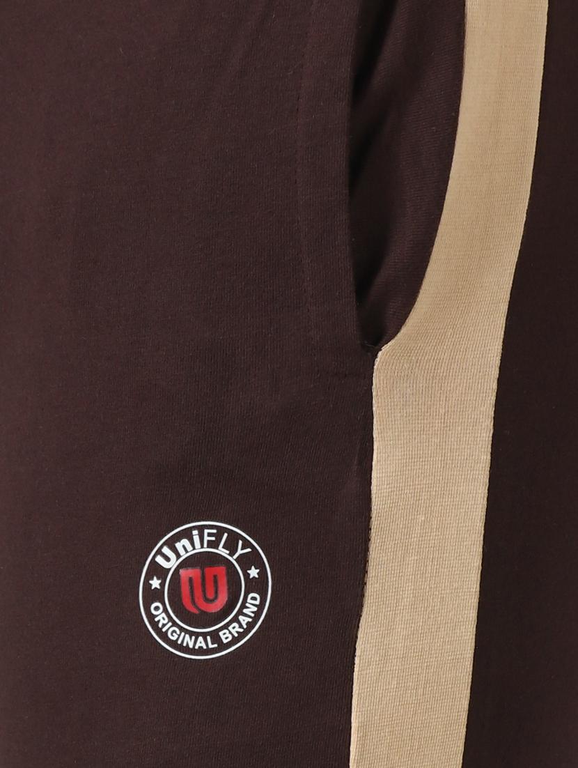brown side stripe full length track pant - 17967457 - Zoom Image - 5