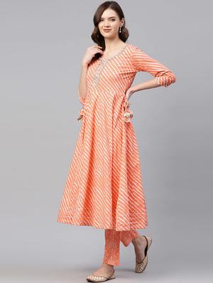 printed kurta pant set - 17968105 - Standard Image - 2