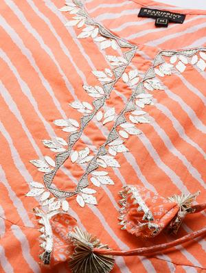 printed kurta pant set - 17968105 - Standard Image - 4