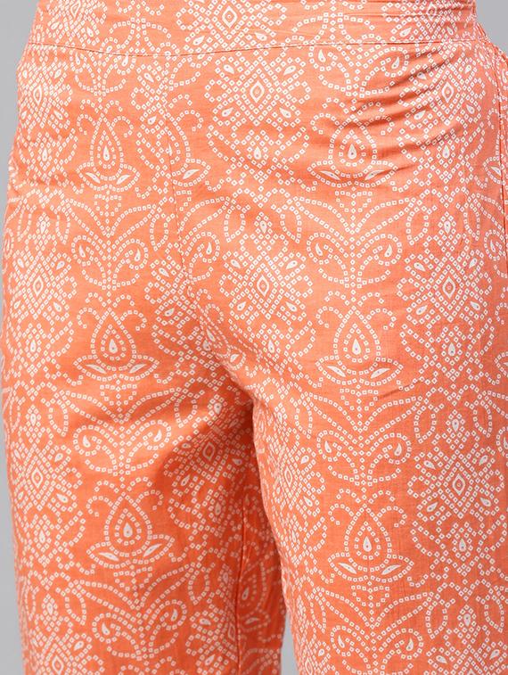 printed kurta pant set - 17968105 - Zoom Image - 5