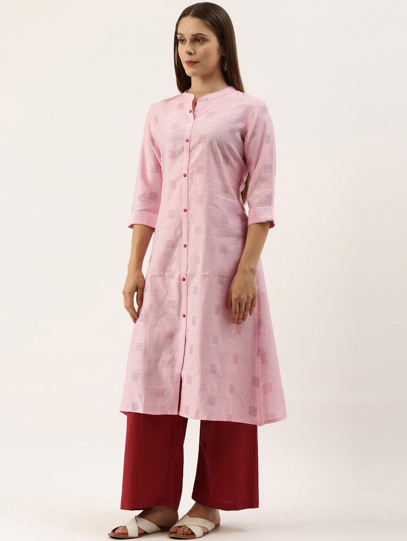 printed a-line kurta - 17968544 - Zoom Image - 5