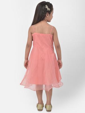 pink net sequined frock - 17968708 - Standard Image - 3