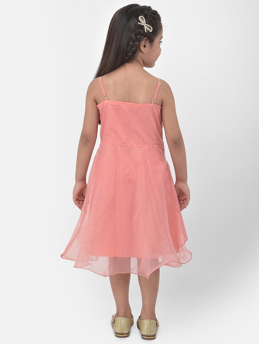 pink net sequined frock - 17968708 - Zoom Image - 3