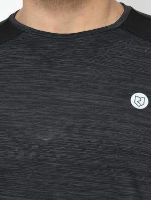 grey self design t-shirt - 17969144 - Standard Image - 6