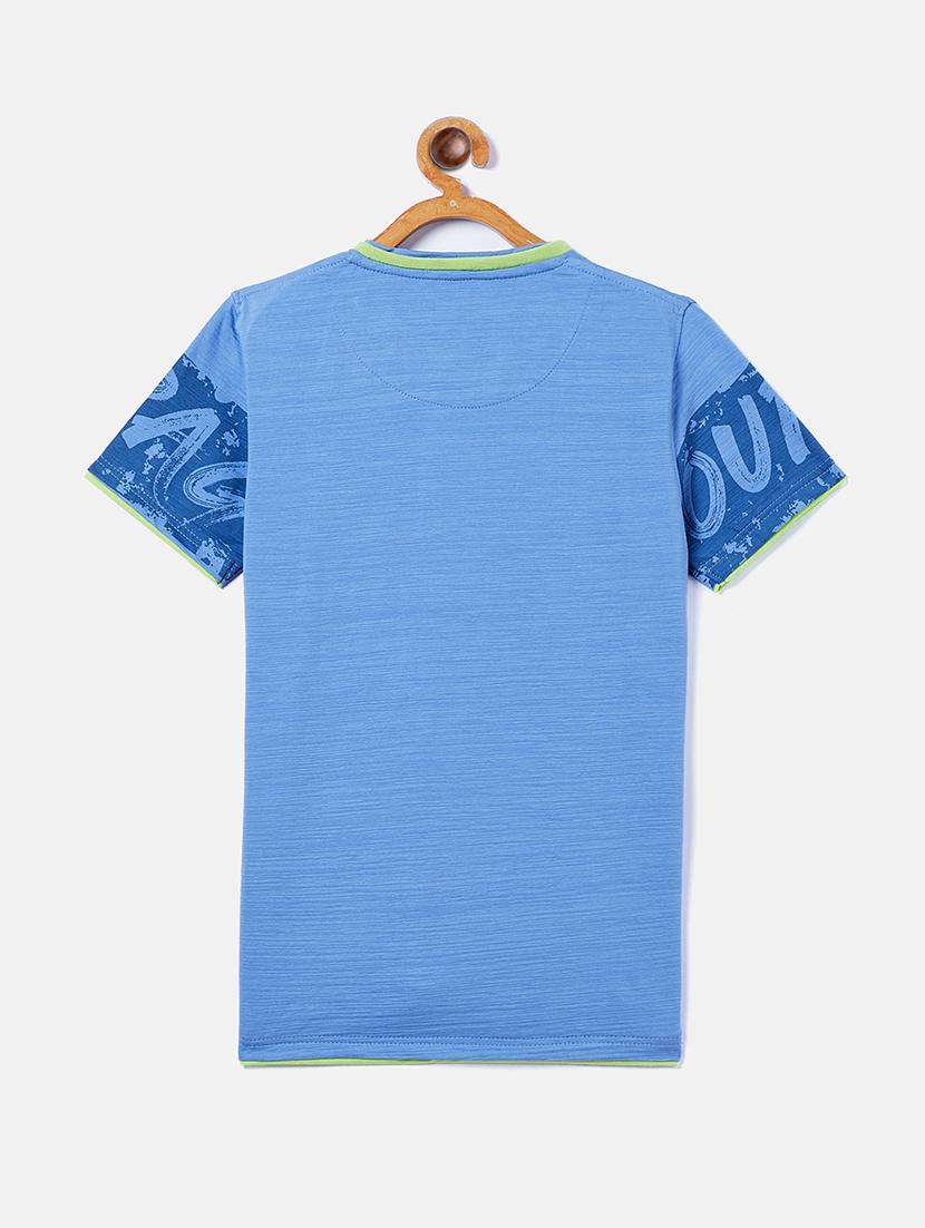 round neck printed t-shirt - 17970242 - Zoom Image - 2