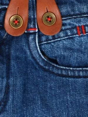 dark blue denim shorts - 17970681 - Standard Image - 3