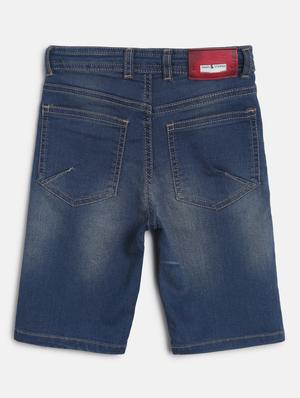 dark blue denim shorts - 17970682 - Standard Image - 2