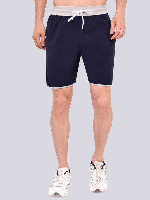 navy blue solid short - 17971090 - Standard Image - 1