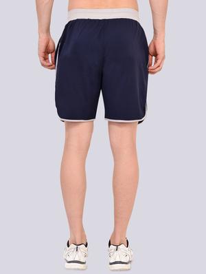 navy blue solid short - 17971090 - Standard Image - 3