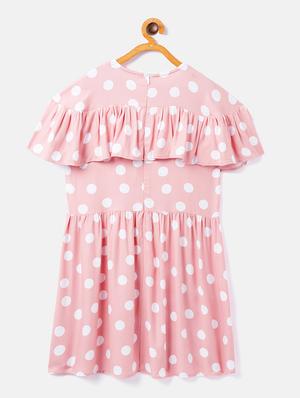 pink polks dota frock - 17975239 - Standard Image - 2