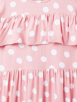 pink polks dota frock - 17975239 - Standard Image - 3