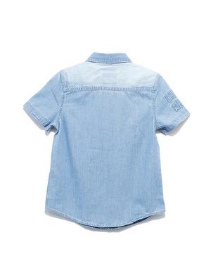 navy blue denim shirt - 17975744 - Standard Image - 2