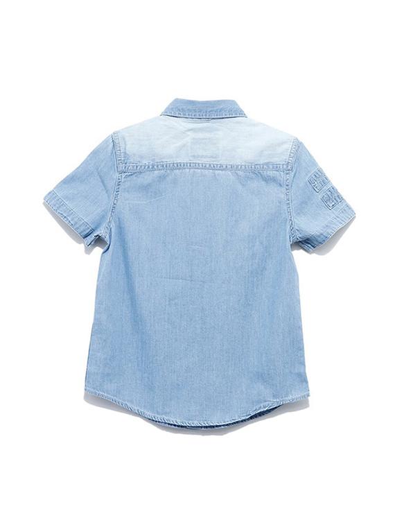 navy blue denim shirt - 17975744 - Zoom Image - 2