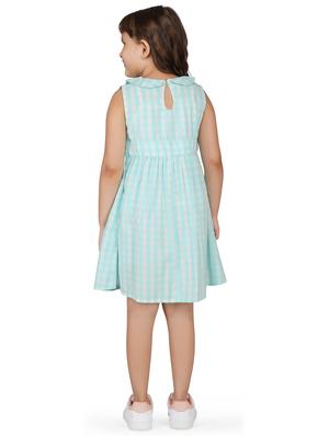 blue checkered frock - 17976609 - Standard Image - 4