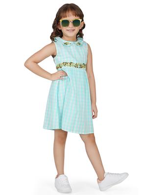 blue checkered frock - 17976609 - Standard Image - 5