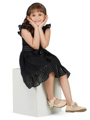 black solid frock - 17976610 - Standard Image - 5