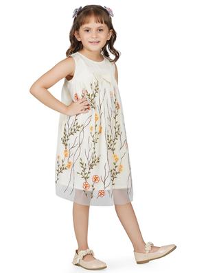 white embroidered frock - 17976625 - Standard Image - 3