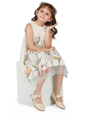 white embroidered frock - 17976625 - Standard Image - 5
