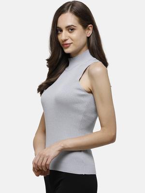 mock neck solid pullover - 17976963 - Standard Image - 2