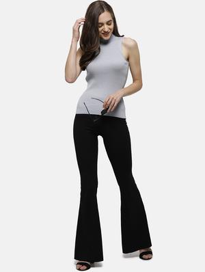 mock neck solid pullover - 17976963 - Standard Image - 5
