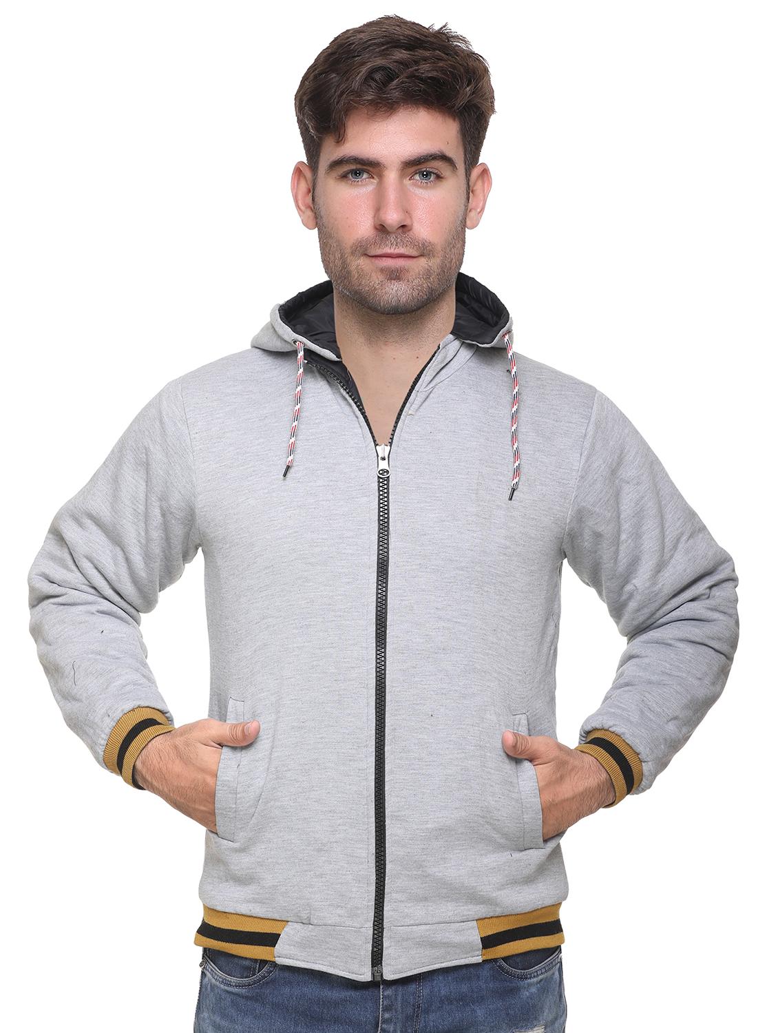 black color block reversible jacket - 17977957 - Zoom Image - 5