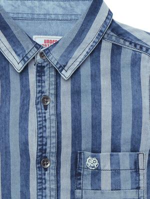 blue striped shirt - 17978055 - Standard Image - 4