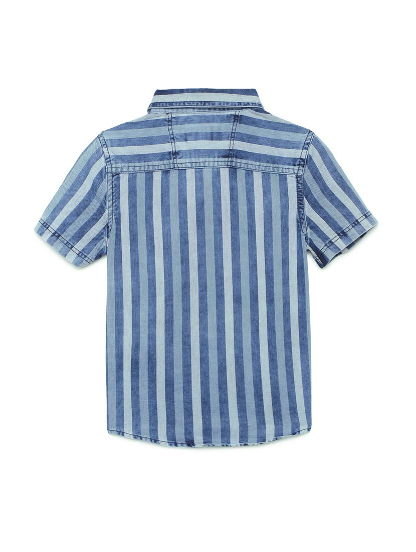 blue striped shirt - 17978055 - Zoom Image - 2