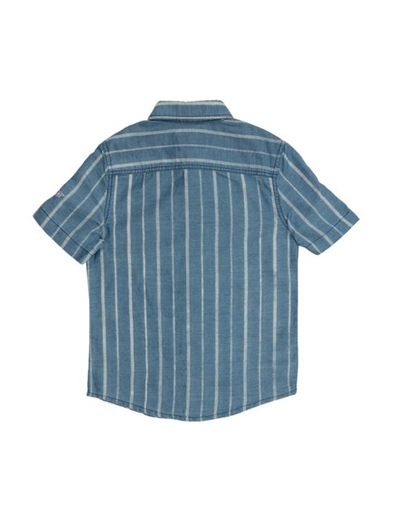 navy blue striped shirt - 17978067 - Zoom Image - 2