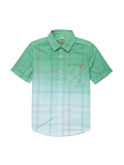green checkered shirt - 17978409 - Standard Image - 1