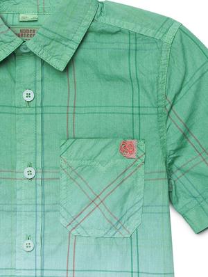 green checkered shirt - 17978409 - Standard Image - 3