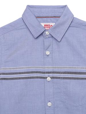 blue striped shirt - 17978438 - Standard Image - 3