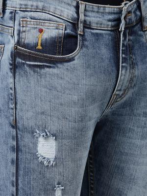 blue denim ripped jeans - 17978848 - Standard Image - 5