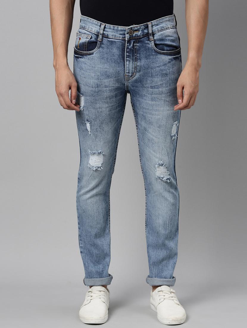 blue denim ripped jeans - 17978848 - Zoom Image - 1
